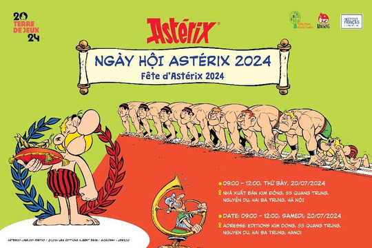 Ngày hội truyện tranh "Astérix" tại Hà Nội và thành phố Hồ Chí Minh