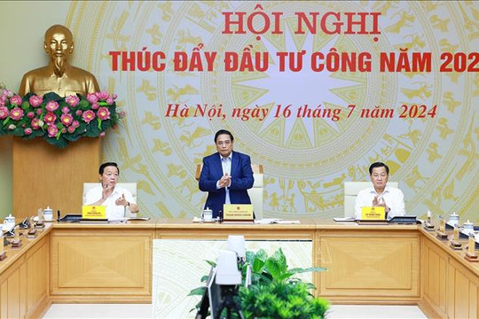 Thủ tướng Phạm Minh Chính chủ trì Hội nghị trực tuyến toàn quốc thúc đẩy đầu tư công