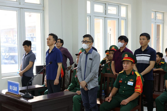 Phan Quốc Việt hầu tòa phúc thẩm trong vụ án xảy ra ở Học viện Quân y