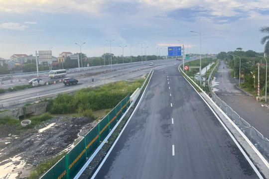 Phân luồng tạm thời tuyến cao tốc Cầu Giẽ - Ninh Bình