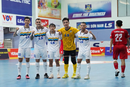 CLB Thái Sơn Nam vô địch Giải futsal vô địch quốc gia 2024 sớm 2 lượt trận