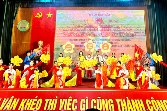 Xã Kim Sơn giành giải Nhất hội thi “Dân vận khéo” năm 2024
