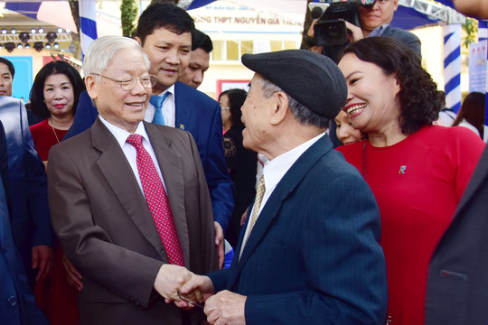 Tình cảm thân thương, gần gũi của Tổng Bí thư Nguyễn Phú Trọng với Hà Nội