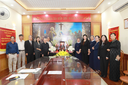 Ủy ban Đoàn kết Công giáo Việt Nam thành phố Hà Nội cầu nguyện cho Tổng Bí thư Nguyễn Phú Trọng