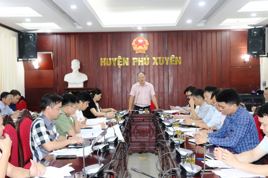 Phú Xuyên chuẩn bị cưỡng chế 15 hộ thuộc dự án đường trục phía Nam tỉnh Hà Tây (cũ)