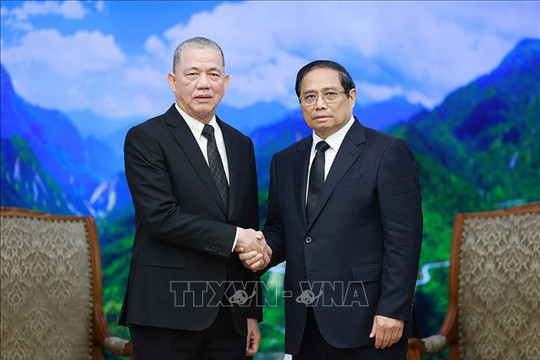 Thủ tướng Phạm Minh Chính tiếp Phó Thủ tướng Malaysia dẫn đầu đoàn đại biểu sang viếng Tổng Bí thư Nguyễn Phú Trọng