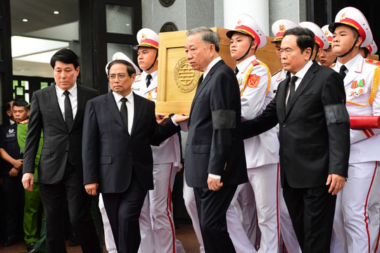 Lãnh đạo Đảng, Nhà nước và quốc tế tiễn đưa Tổng Bí thư Nguyễn Phú Trọng