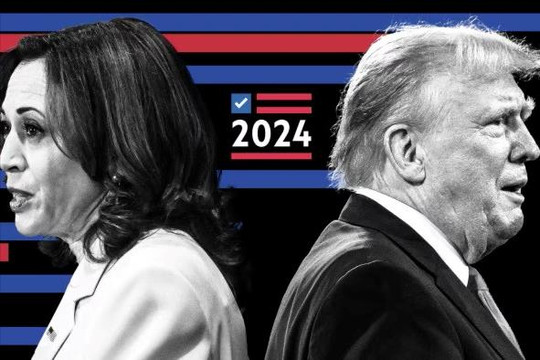 Bầu cử Tổng thống Mỹ 2024: Ông Donald Trump và bà Kamala Harris cạnh tranh quyết liệt