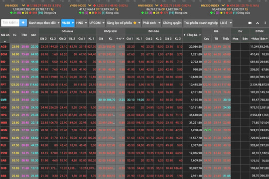 Cổ phiếu nằm sàn la liệt, VN-Index “bốc hơi” gần 50 điểm