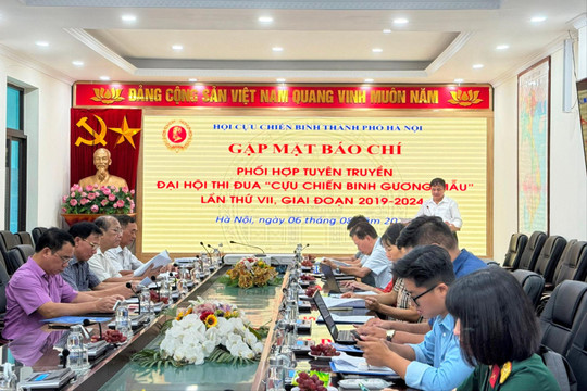 Đại hội thi đua Cựu chiến gương mẫu lần thứ VII cấp thành phố diễn ra trong 2 ngày 27, 28-8