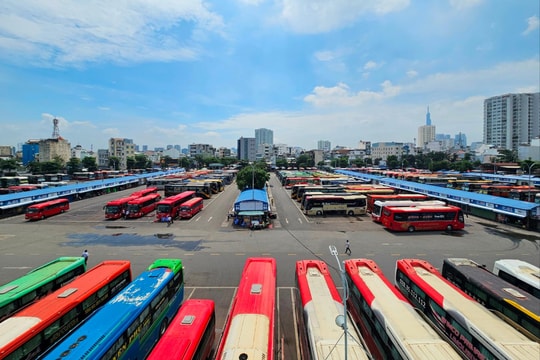 TP Hồ Chí Minh: Các bến xe lên phương án phục vụ hành khách dịp lễ 2-9