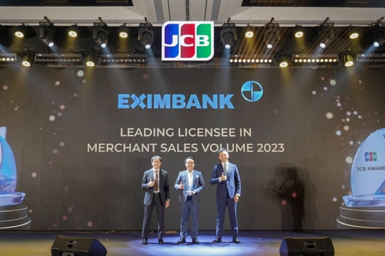 Eximbank được vinh danh giải thưởng danh giá của JCB