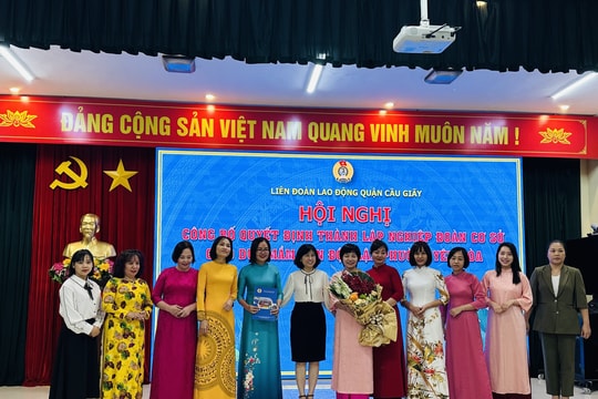 Cầu Giấy: Nhân rộng mô hình Nghiệp đoàn mầm non độc lập