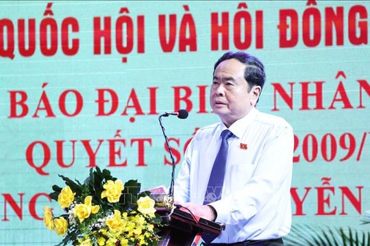 Chủ tịch Quốc hội Trần Thanh Mẫn: Thực hiện hiệu quả vai trò "Tờ báo của Quốc hội"