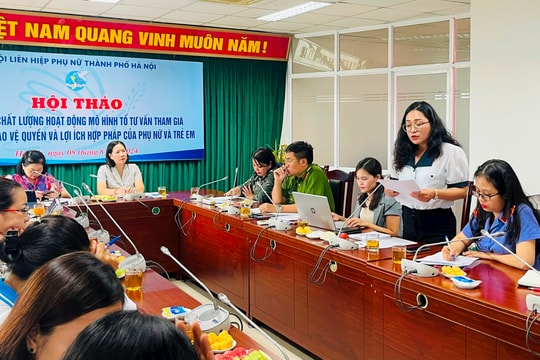 98 tổ tư vấn bảo vệ quyền phụ nữ và trẻ em