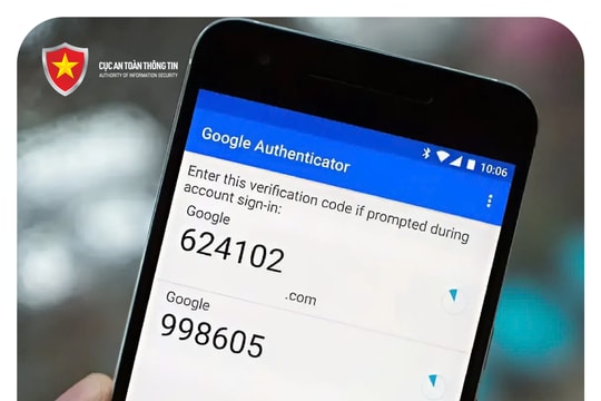 Ứng dụng bảo mật Google Authenticator bị giả mạo lừa đảo