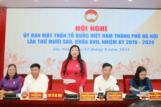 Đẩy mạnh chuẩn bị Đại hội đại biểu MTTQ Việt Nam thành phố Hà Nội lần thứ XVIII