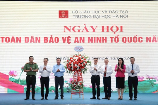 Trường Đại học Hà Nội triển khai hiệu quả nhiều mô hình toàn dân bảo vệ an ninh Tổ quốc