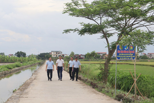 Đời sống người dân Hồng Minh không ngừng được cải thiện