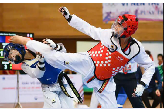 Gần 1.000 vận động viên dự giải taekwondo các lứa tuổi trẻ quốc gia 2024