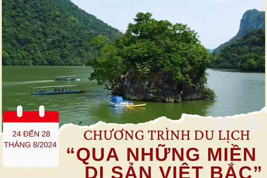 Các hoạt động trong chương trình "Qua miền di sản Việt Bắc" tại Bắc Kạn