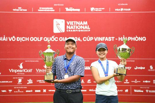 Nguyễn Đức Sơn, Lê Chúc An đăng quang Giải vô địch golf quốc gia 2024