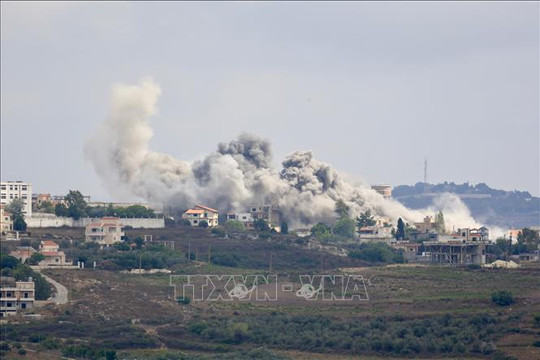 Israel không kích sâu bên trong lãnh thổ Liban