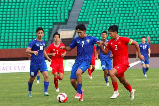 Việt Nam thắng đậm Uzbekistan tại giải giao hữu U16 quốc tế Peace Cup 2024