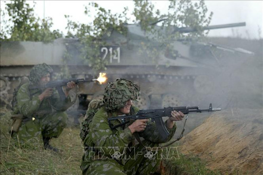 Belarus tăng cường triển khai quân đội tới biên giới với Ukraine