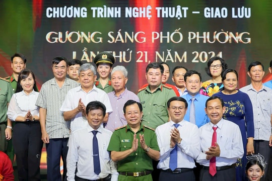 TP Hồ Chí Minh tuyên dương 19 "Gương sáng phố phường" năm 2024