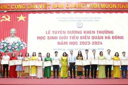 Ngành Giáo dục và Đào tạo Hà Đông hoàn thành xuất sắc 13/13 chỉ tiêu thi đua