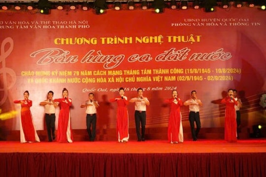 Những chương trình nghệ thuật kỷ niệm Cách mạng tháng Tám và Quốc khánh