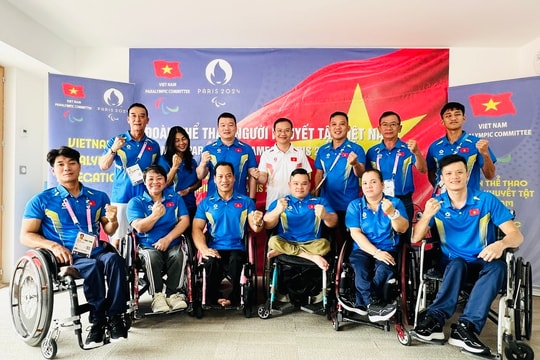 Đoàn thể thao người khuyết tật Việt Nam sẵn sàng cho Paralympic Paris 2024