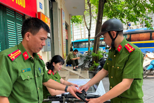 Quận Hoàn Kiếm: Quán triệt về quản lý, sử dụng vũ khí, vật liệu nổ