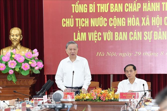 Tổng Bí thư, Chủ tịch nước Tô Lâm: Xây dựng, củng cố ngoại giao thời đại mới