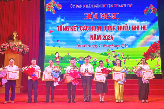 Thanh Trì: Bảo đảm 100% trẻ em có hoàn cảnh đặc biệt được nhận quà Trung thu