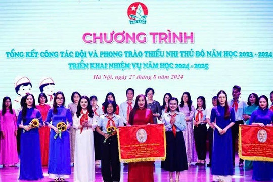 Hơn 900.000 thiếu nhi Hà Nội đến với "địa chỉ đỏ"