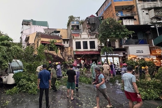 Hà Nội: Rà soát hơn 7.700 công trình và nhà ở ứng phó với bão số 3