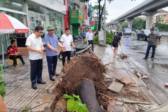 Quận Thanh Xuân: Sớm bảo đảm sinh hoạt bình thường cho nhân dân