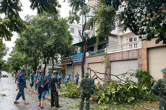 Nhân dân đánh giá cao công tác chỉ đạo, ứng phó bão số 3 trên địa bàn Hà Nội