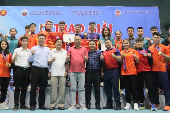Hà Nội giành ngôi Nhất toàn đoàn tại Giải vô địch Kickboxing toàn quốc