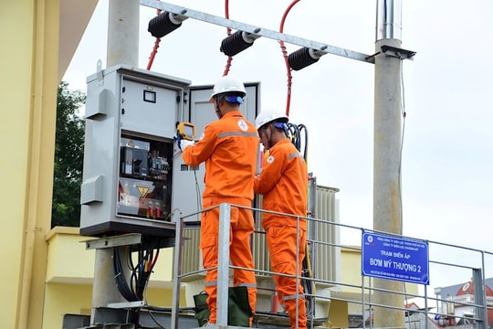 Hà Nội: 100% trạm bơm tiêu thoát nước đã được cấp điện ổn định