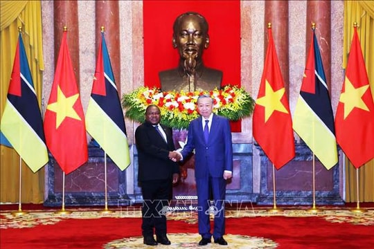 Tổng Bí thư, Chủ tịch nước Tô Lâm hội đàm với Tổng thống Mozambique Filipe Jacinto Nyusi