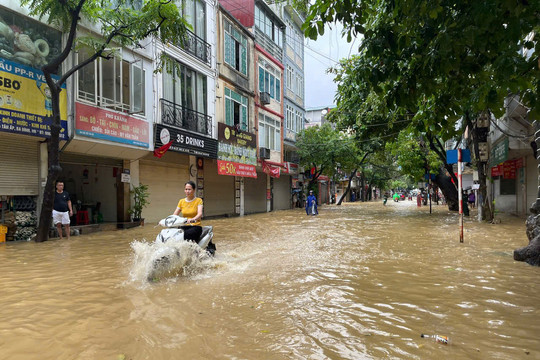 Chuyên gia cảnh báo 4 quận Tây Hồ, Ba Đình, Hoàn Kiếm, Long Biên trước nguy cơ bị ngập cao