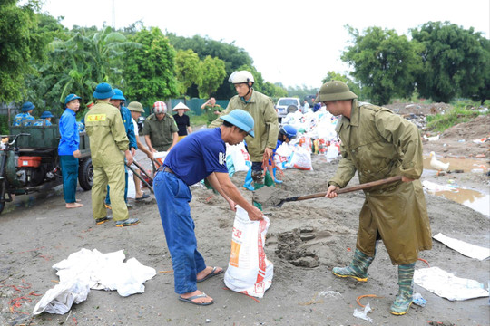 Hà Nội tập trung khắc phục hậu quả bão số 3 và mưa lũ