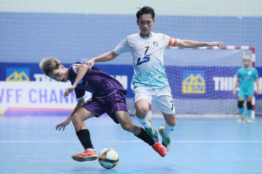 Xác định 4 đội vào bán kết giải futsal vô địch U20 quốc gia 2024