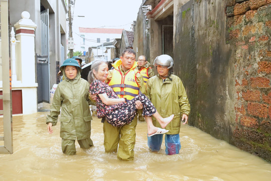 Chương Mỹ vượt lũ lịch sử