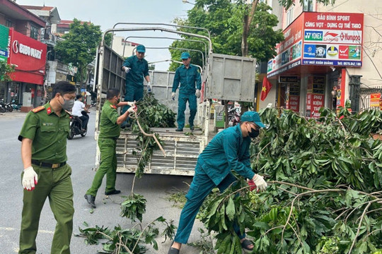 Gia Lâm: Tổng vệ sinh các trường học, khu dân cư