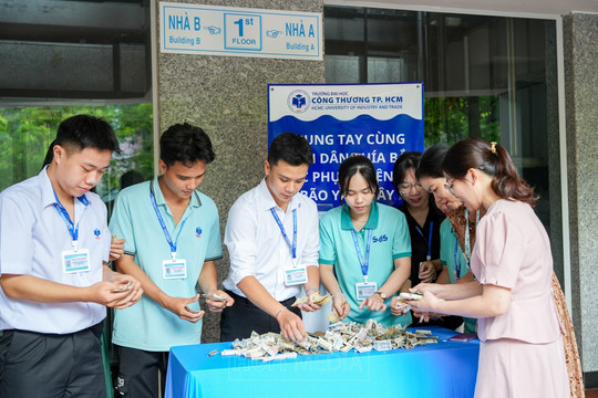 Các trường đại học phía Nam hỗ trợ sinh viên có gia đình bị ảnh hưởng nặng do bão số 3