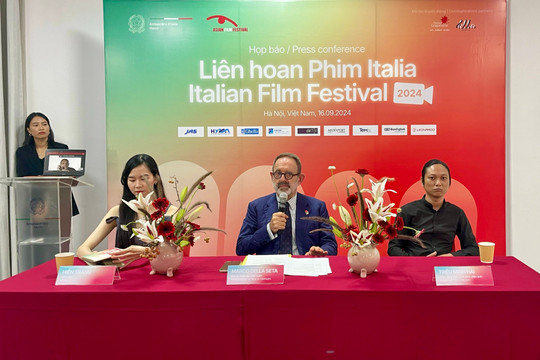 Liên hoan phim Italia 2024 diễn ra tại Hà Nội từ ngày 23-9